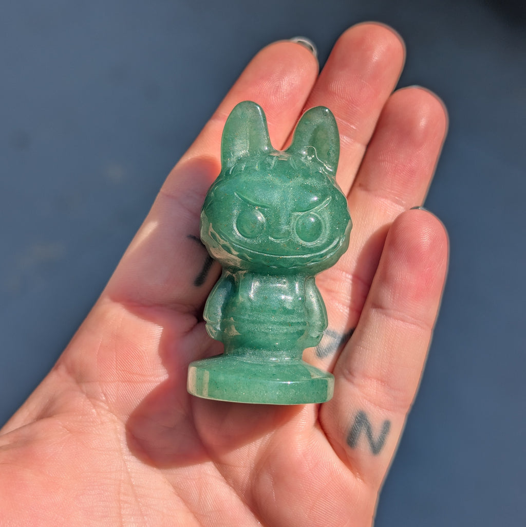 Green Aventurine "Labubu"