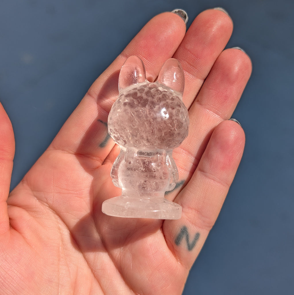 Clear Quartz "Labubu"