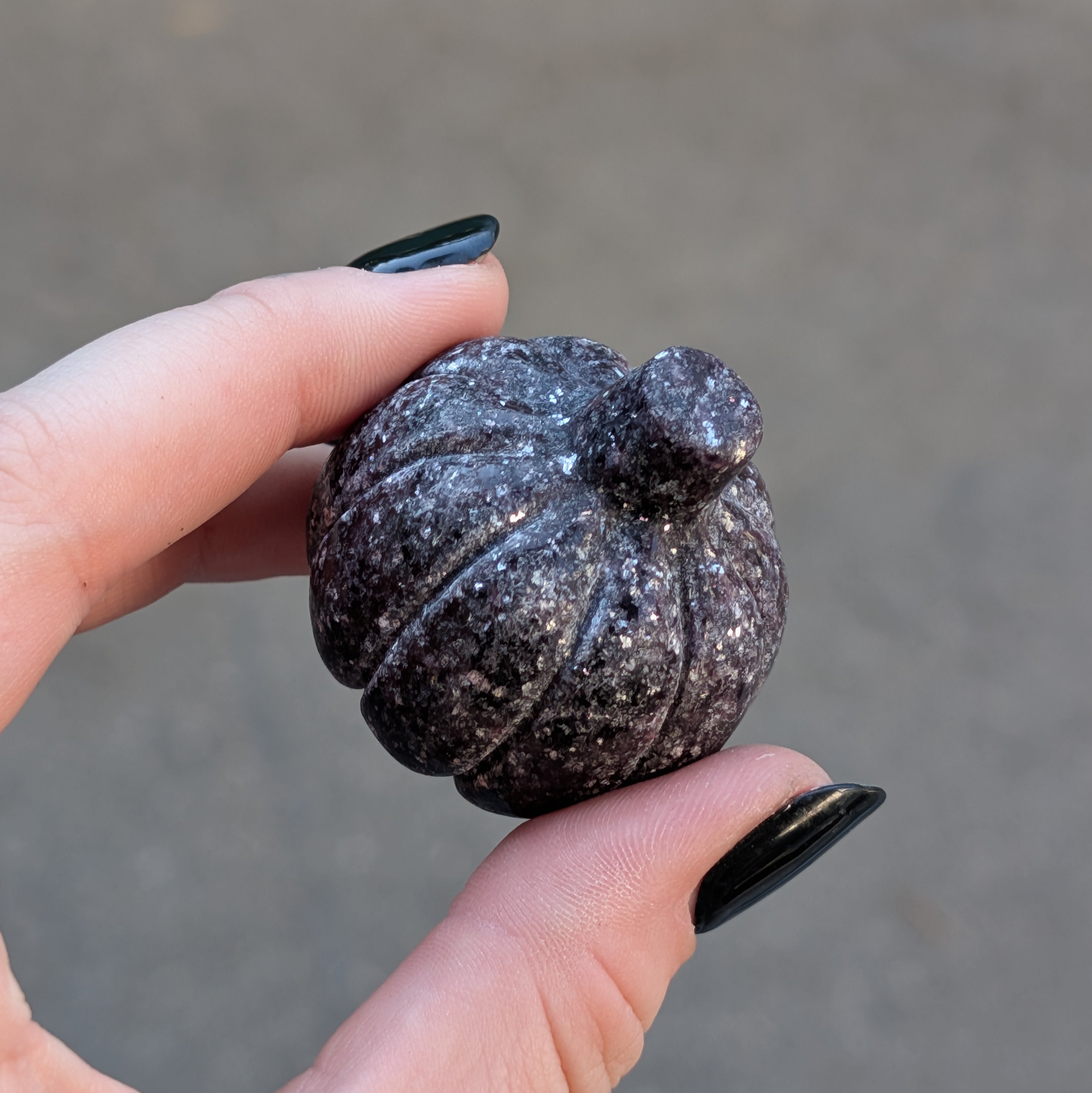 Lepidalite Pumpkin Carving