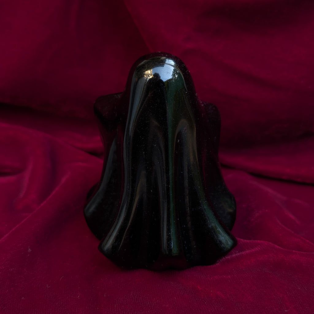 Obsidian Ghost Carving *Big Boy Size*