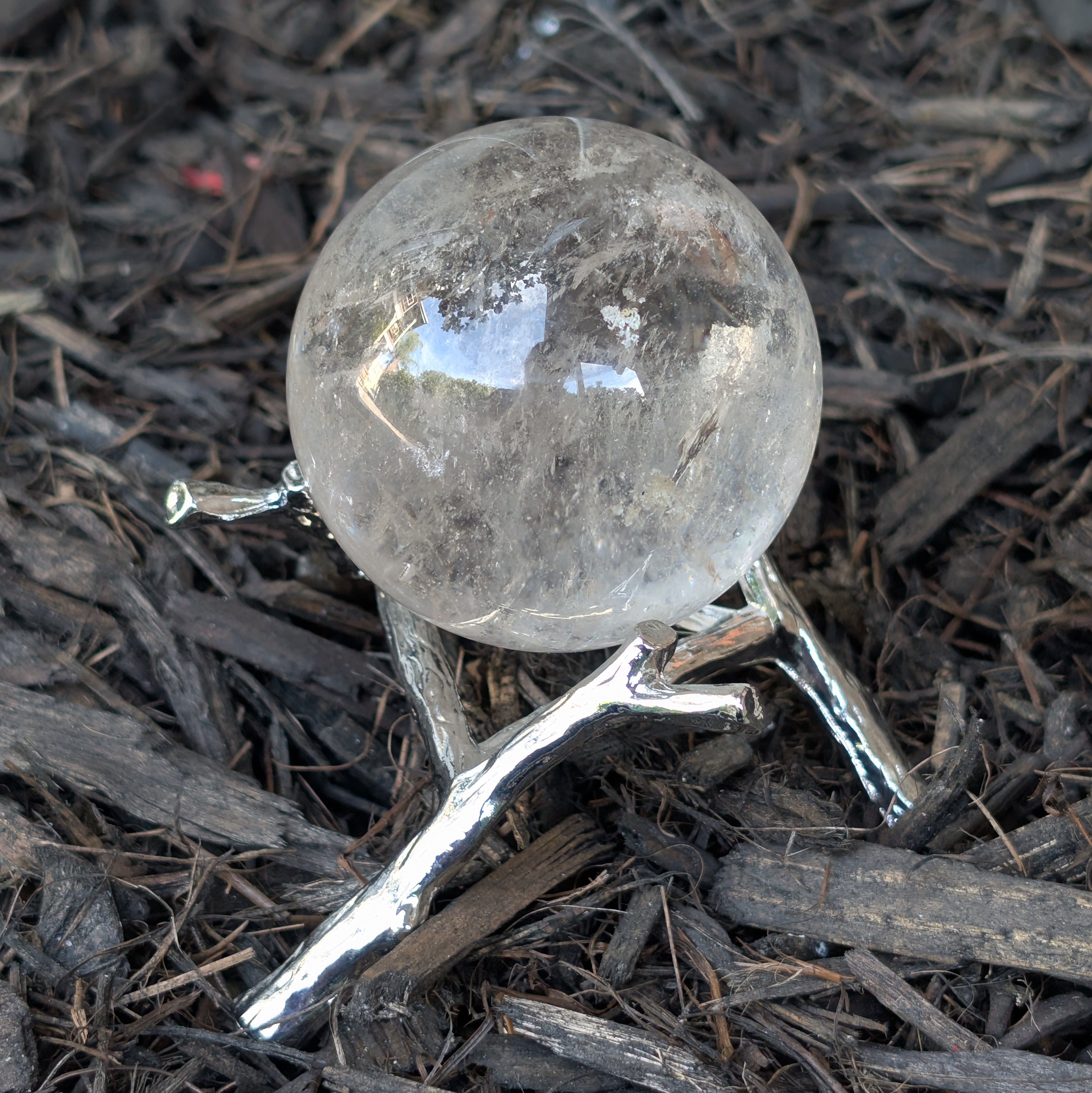 Clear Quartz Sphere