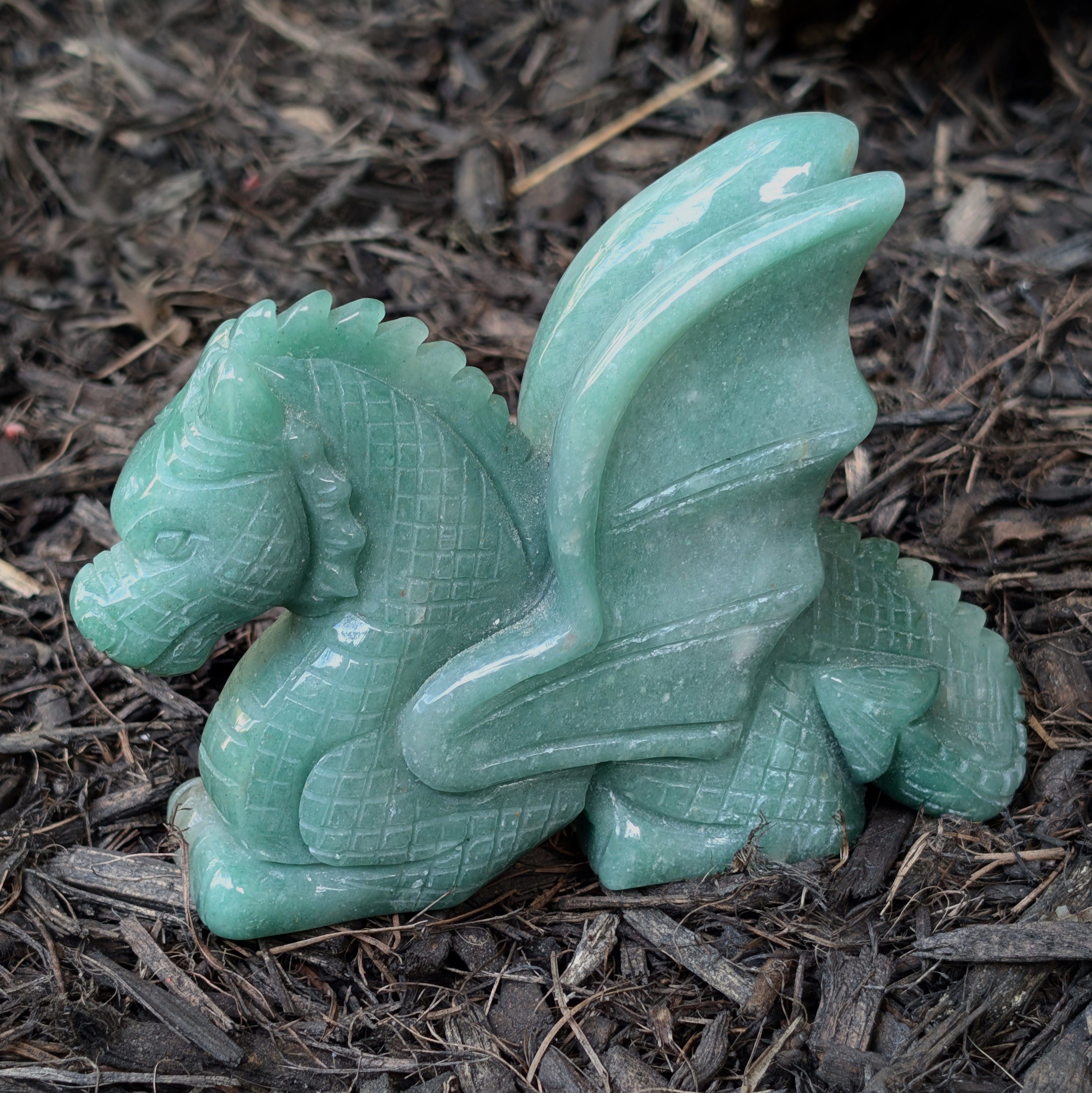 Green Aventurine Dragon