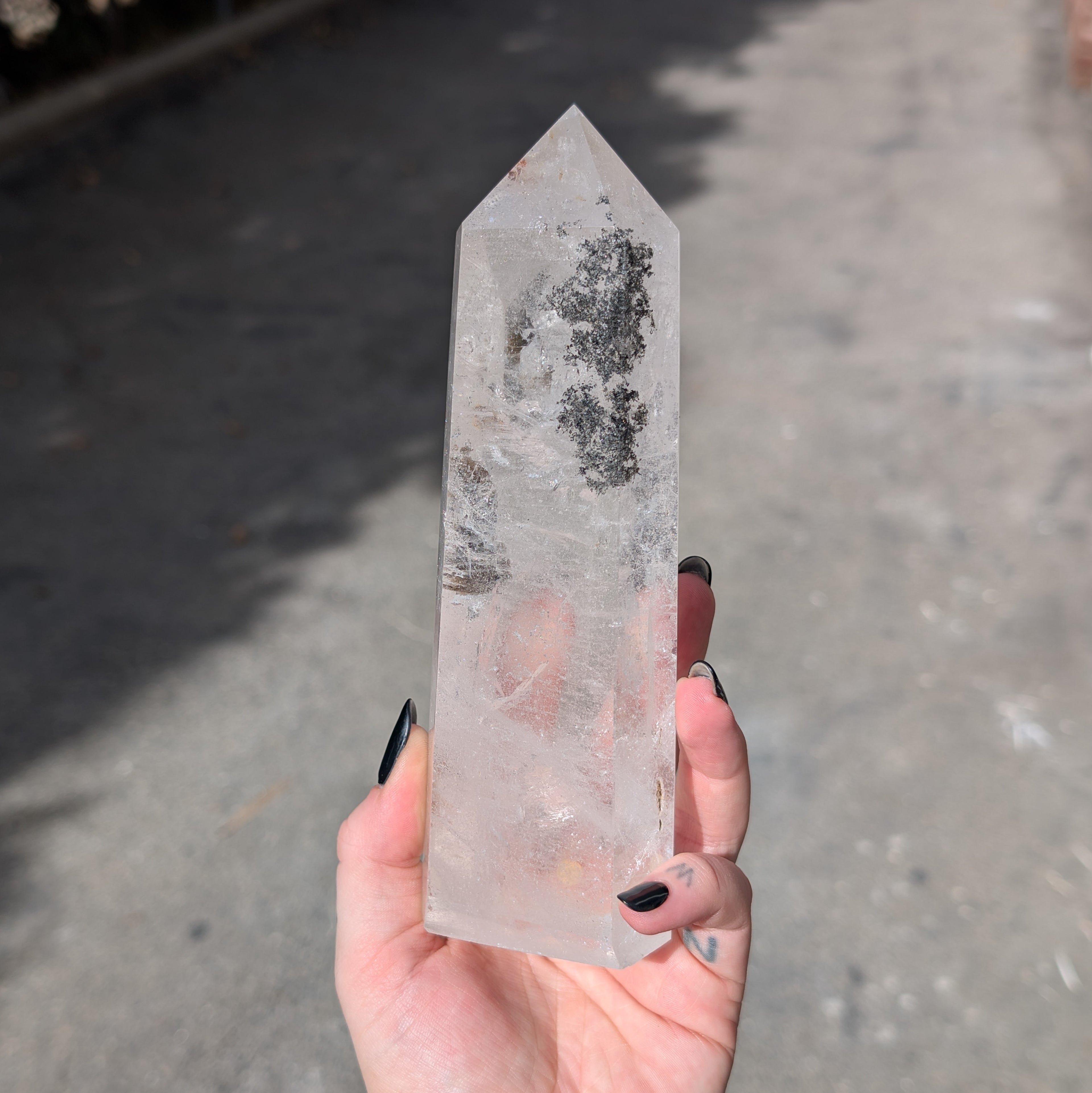 Inclusion Quartz Tower (Taller)