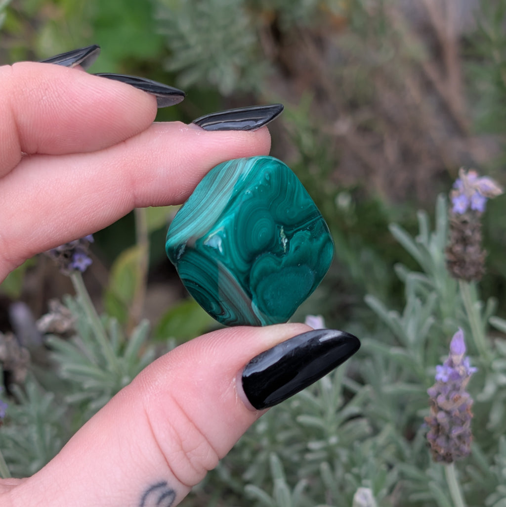Malachite Pocket Stone
