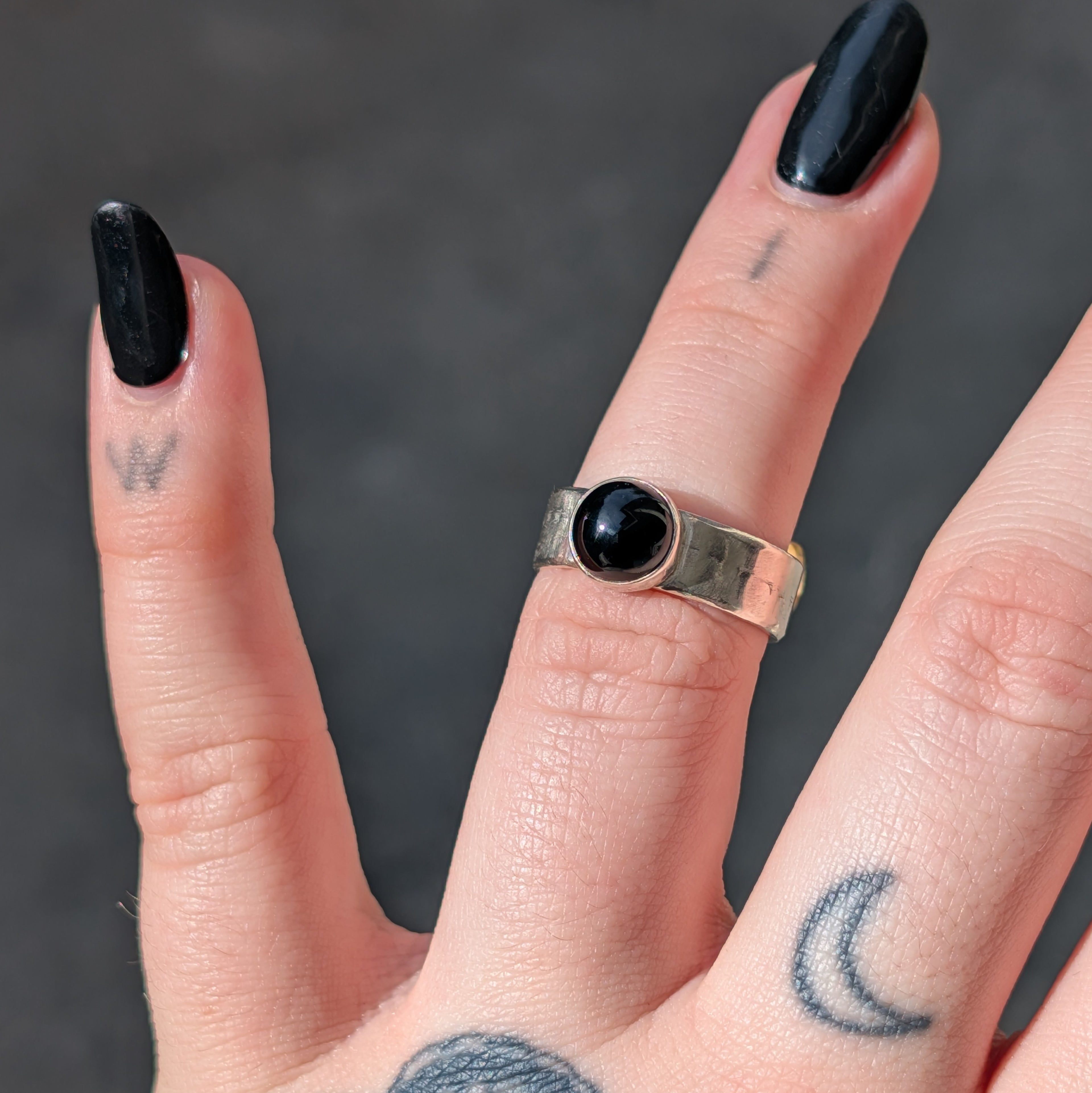 THE VOID - Onyx Ring