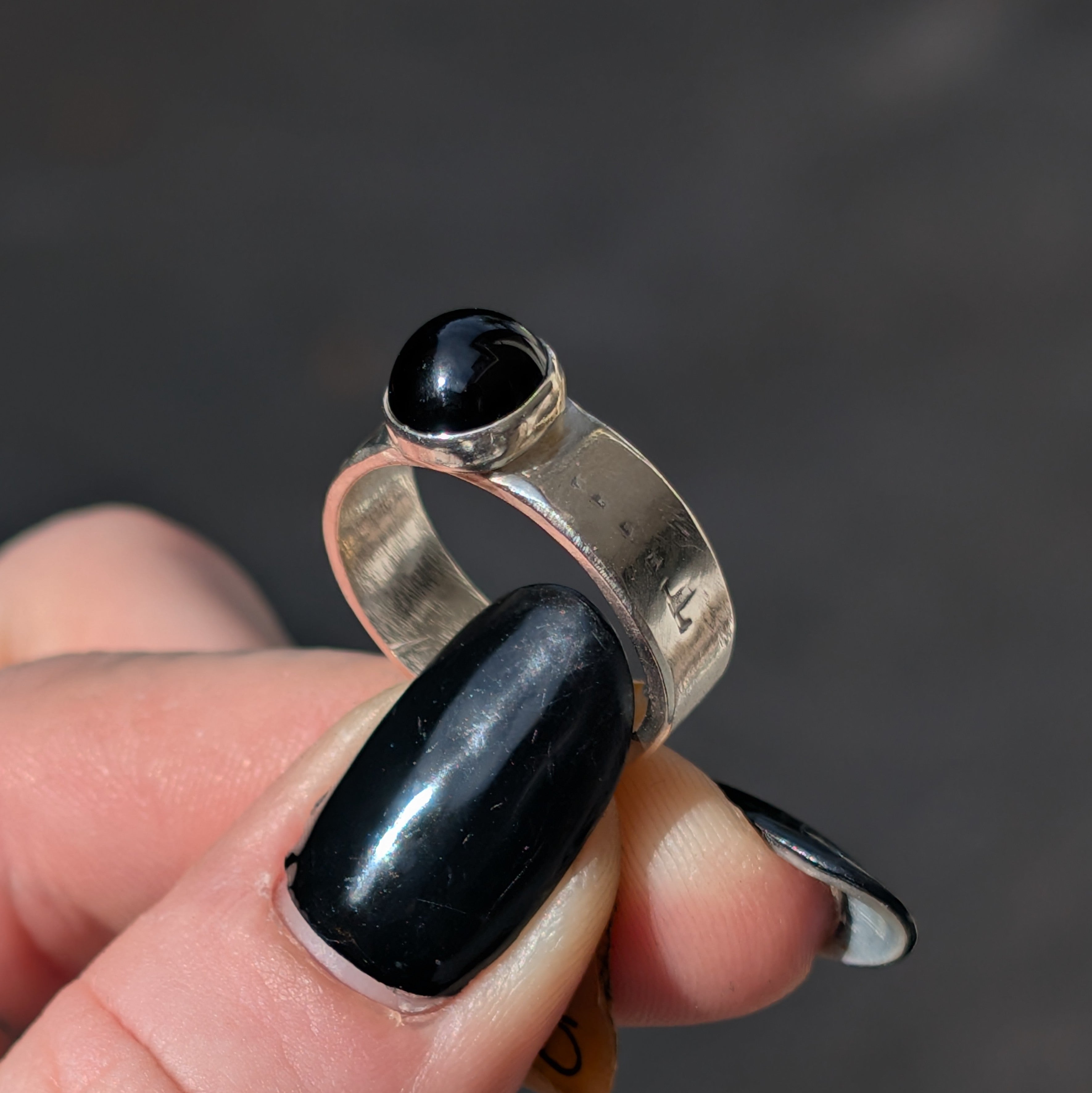 THE VOID - Onyx Ring