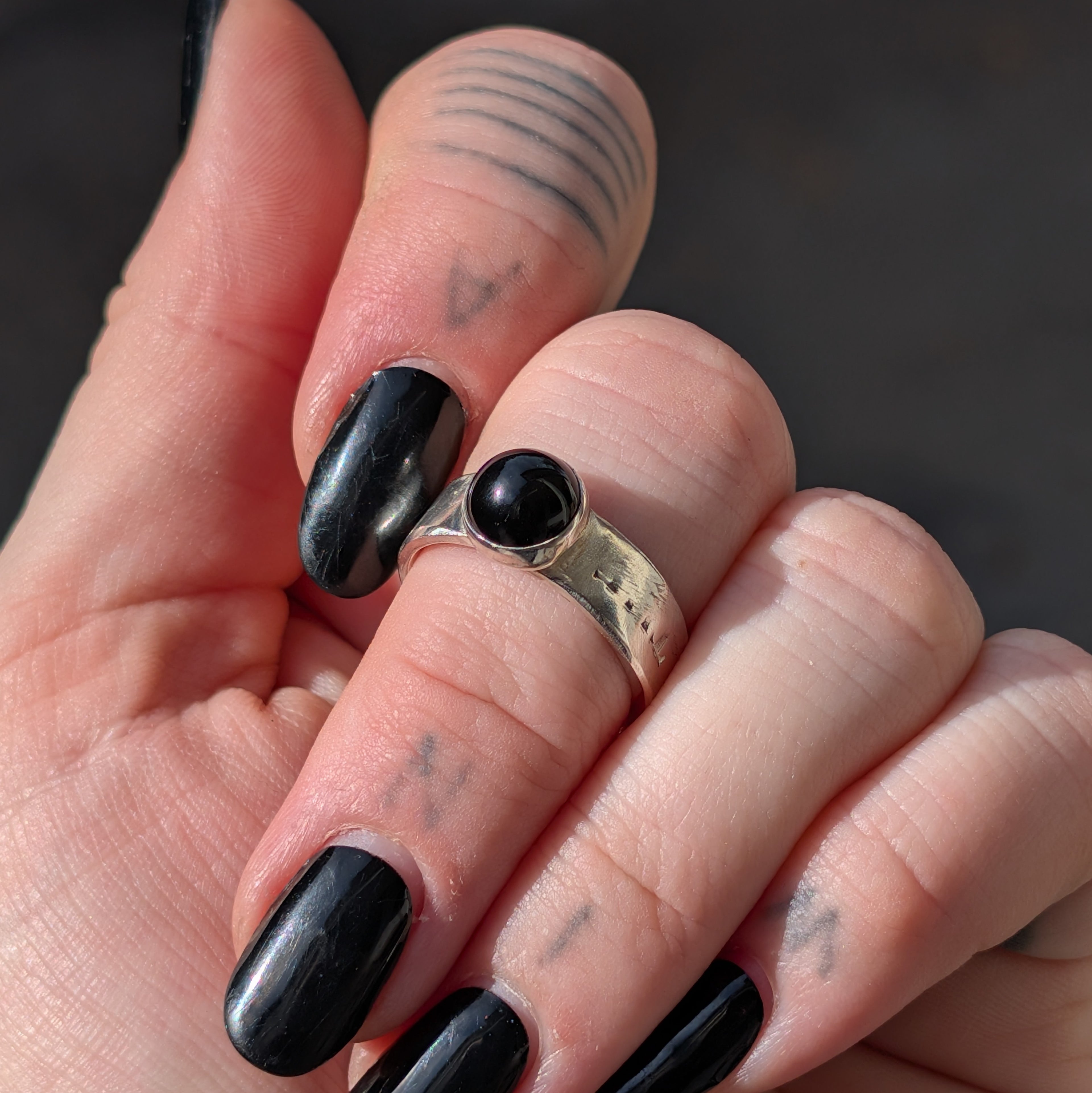 THE VOID - Onyx Ring