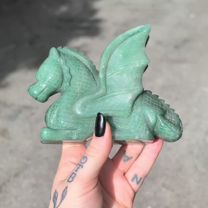 Green Aventurine Dragon