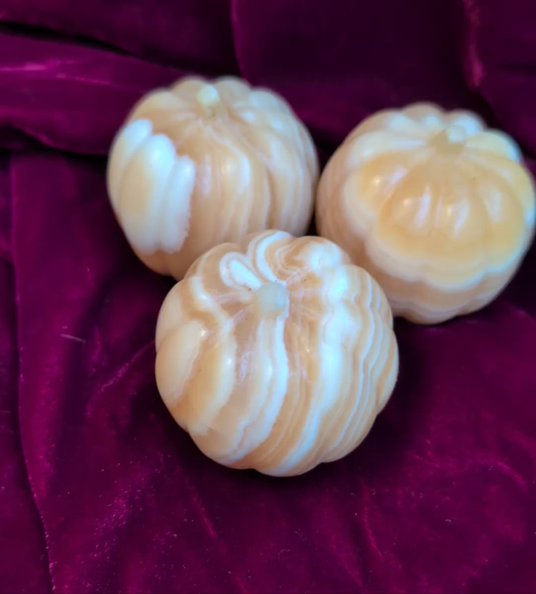 Orange Calcite Pumpkin